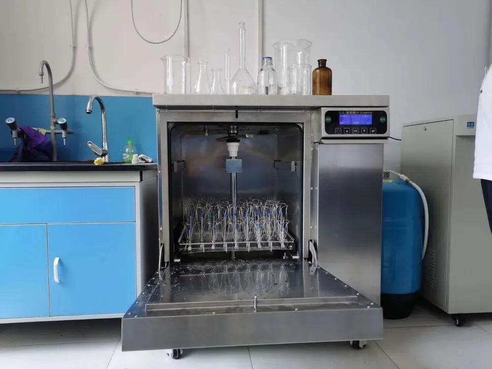 實驗室洗瓶機清洗燒杯解決方案